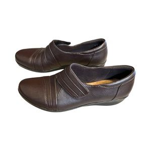 Clark’s Collection Brown Leather Shoes size 7.5